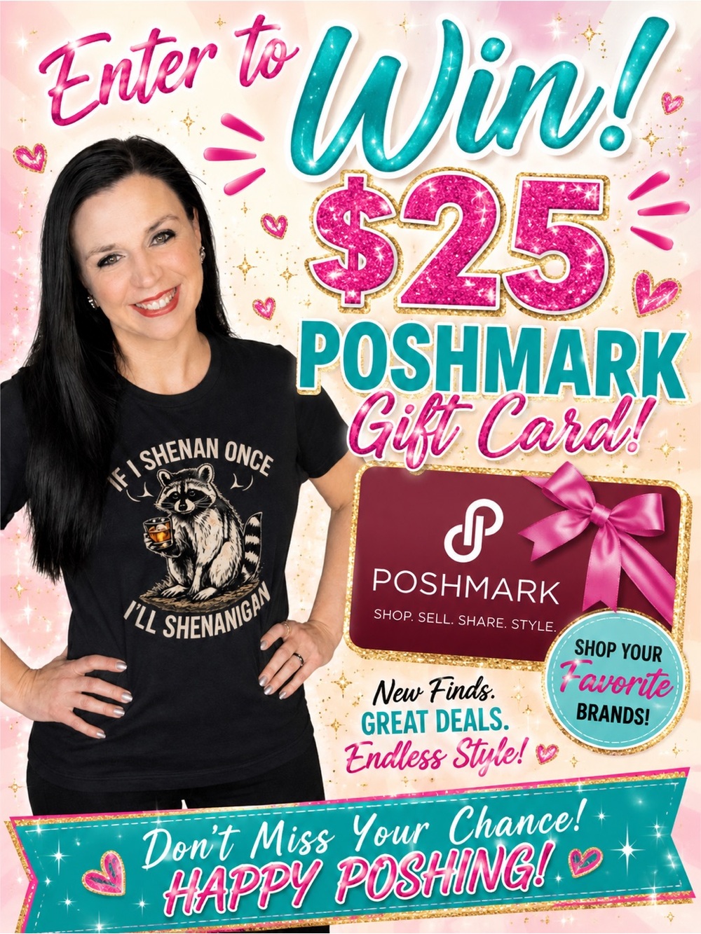 $25 Poshmark Giftcard Giveaway